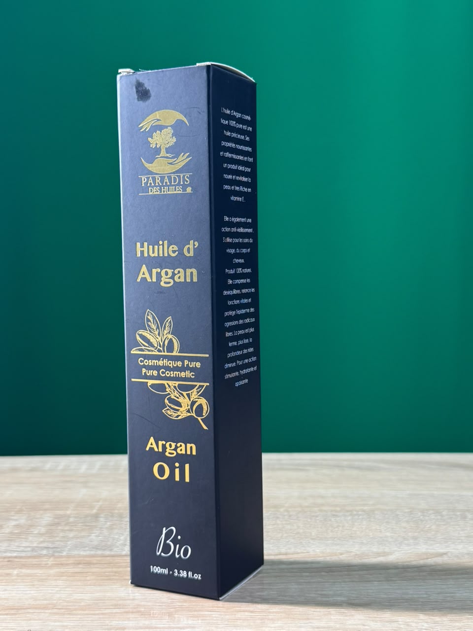 Étui cosmétique huile d'argan dorure à chaud — 7DaysPrint